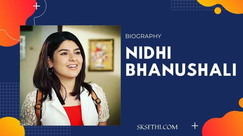 nidhi bhanusali