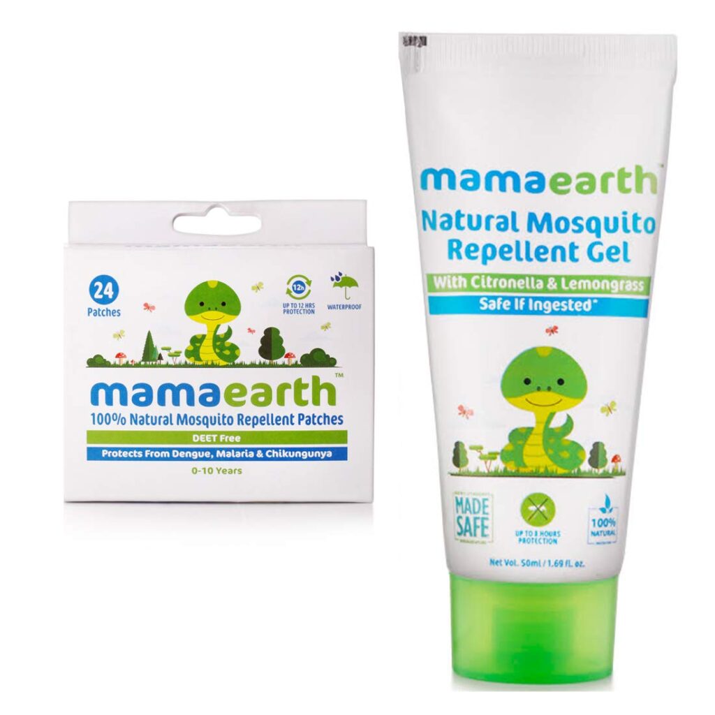 Mosquito Repellent Patch by Mamaearth